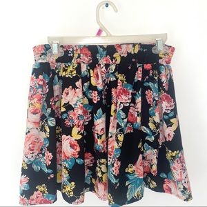 Ambiance Apperal floral skirt size large